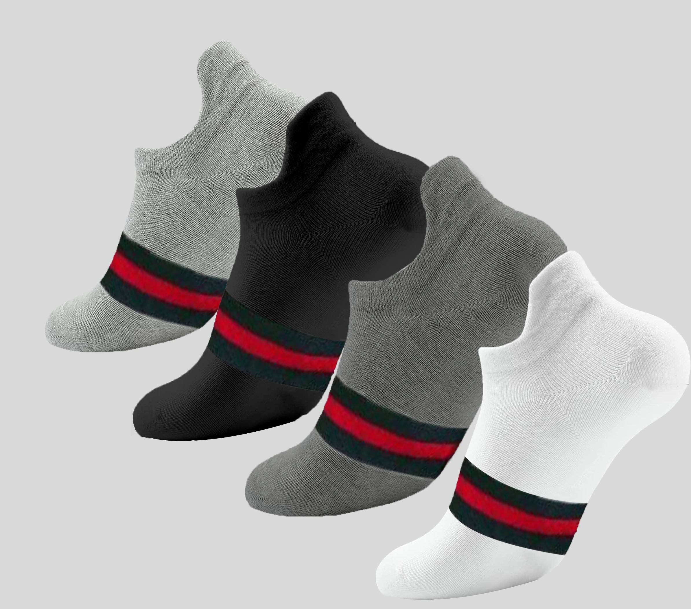 JUARI BE A GENTLEMAN Ankle Socks For Unisex Striped Ankle Length Buy