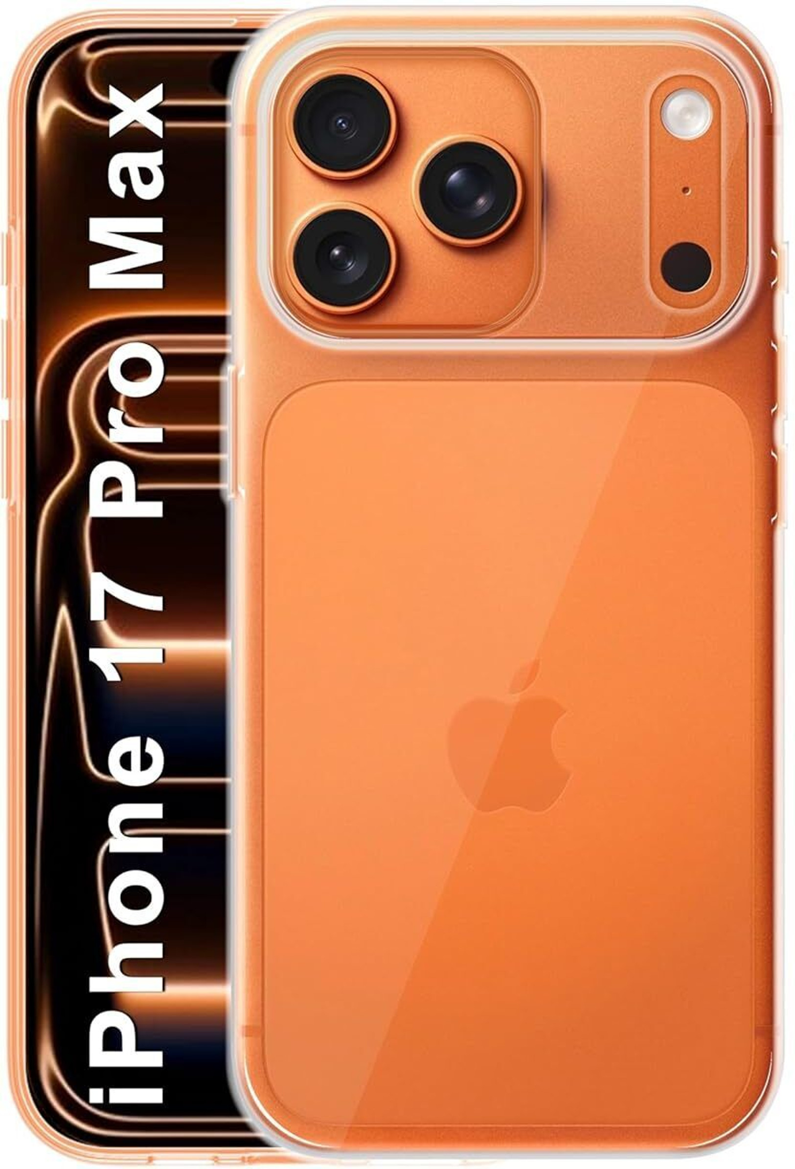 iPhone 17 Pro Max - Transparent Transparent Soft 2MM Back Cover