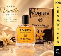 Romista ChocoVela Perfume with blend of Vanilla and Chocolate Notes Eau de Parfum - 50 ml