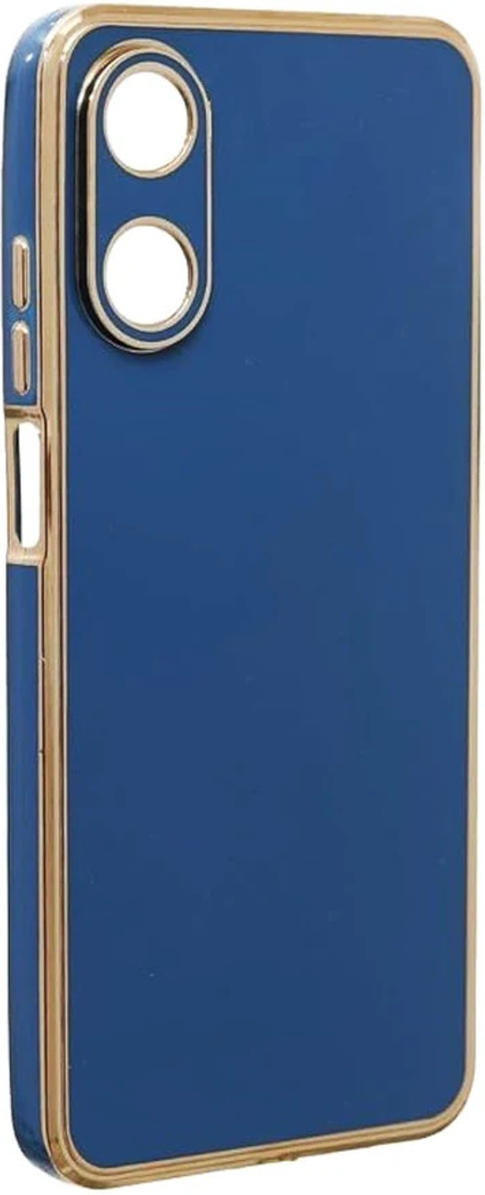 Oppo A17 -6D Chrome Back Case Cover