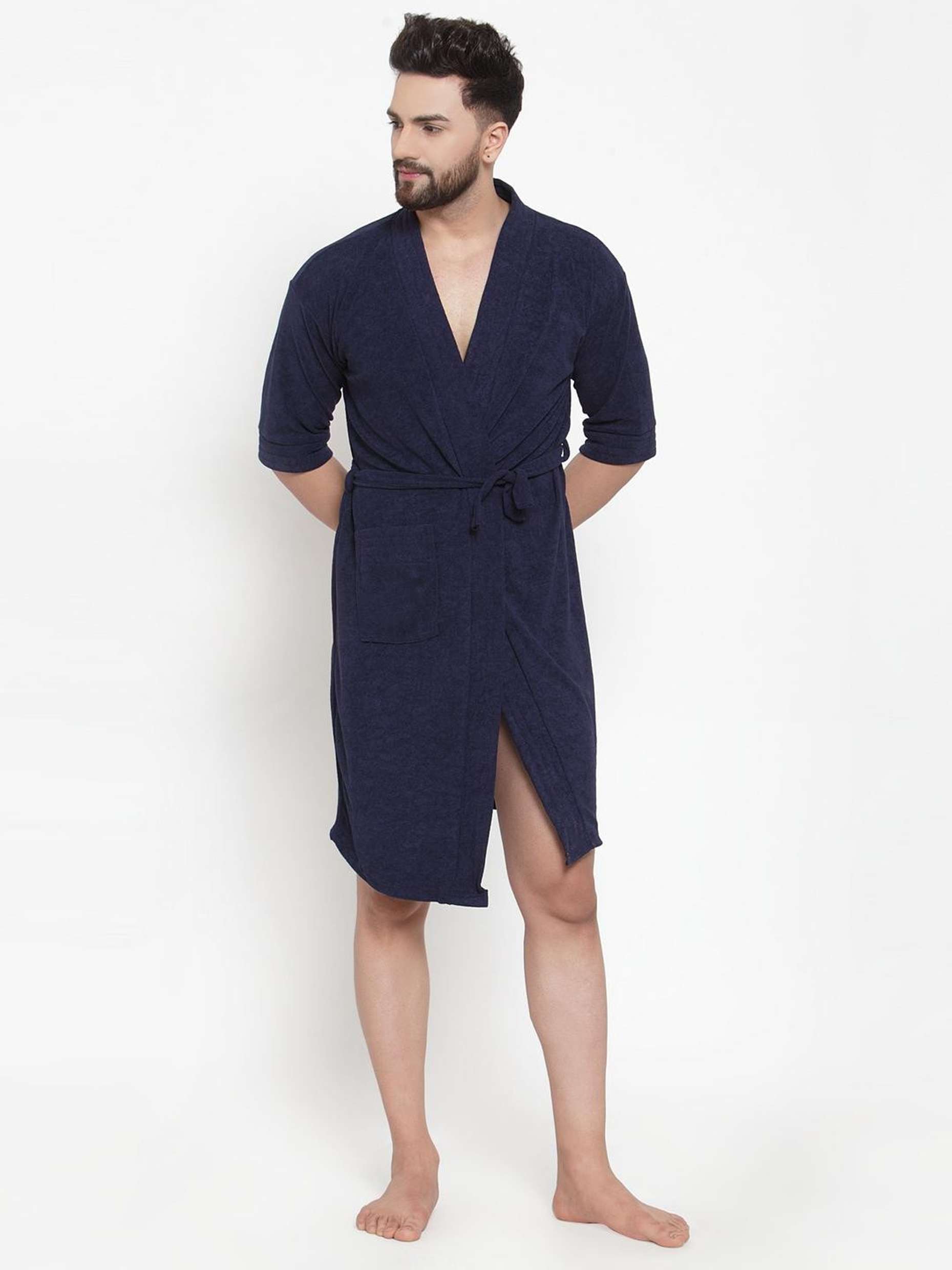 Mens Bathrobes - Buy Bath Robes for Men Online | Shopsy