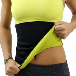 Svello Genuine Soft Slim Sweat Belt for Men & Women Hot Body Shaper Weight  Loss Slimming