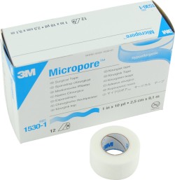 White 3M Micropore Tape, For Hospital And Clinical at Rs 360/box in Mumbai