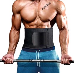 Kumar Retail Sweat Shaper Belt, Slimming belt, Waist shaper, Tummy Trimmer,  Sweat slim belt, Belly fat burner, Stomach fat burner, Hot shaper belt,  Best Quality, Super stretch, Unisex body shaper for men