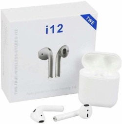 Audífonos Bluetooth InPods i12  Compatibles con iPhone y Android