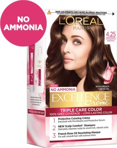 Buy LOreal Paris Excellence Creme Hair Colour Light Brown 5 100g  70ml  online at best price in India  Health  Glow