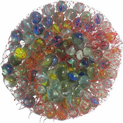 CART OF CRAFTS 100 Pcs of Mini Size Glass Marbles Goti Kancha