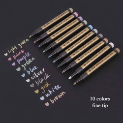 MotoArt Faber-Castell Metallic Highlighters – 4 Glitter Highlighter Pens -  Textliner 