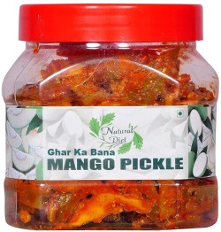 Mithila Naturals KUCCHA Achar(Crushed Mango),300gm each pack of 2