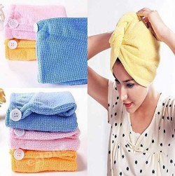 Women's Elegant Microfiber Wearable Magic Towel Bath Soft