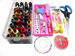 Akiara® 237 PCS Needle and Thread Box, Sui Dhaga Kit