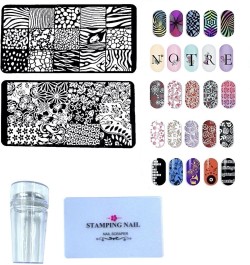 Nail Art DIY Stamping plates Logo Style Stamping gel 大牌美甲印花