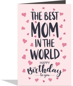 Lolprint Happy Birthday MOM Greeting Card Price in India - Buy