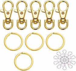 2 Pc Wallet Biker Metal Chain Keychain Snap Hook Key Rings Claw Clasps 12  L, 1 - Gerbes Super Markets