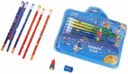 CHIRPLY Pencil Box with Game, Cartoon Pencil Case