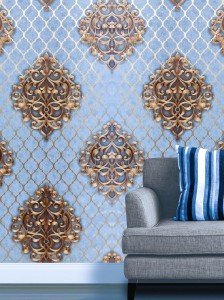 Royal wallpaper seamless floral pattern luxury Vector Image