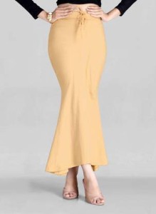 Lycra Blended Saree Shapewear for Women/Fishcut Fit Petticoat Saree  Silhouette Shape Wear, Black - Boldwink