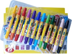 Stic Colorstix Jumbo Colouring Kit Art Markers Colour Sketch Fine Point Pens  Set for Kids Artists Sketching Drawing 12 Shades, Multicolor, 12 Count  (Pack of 1) (CX - 8812) : Amazon.in: Home & Kitchen