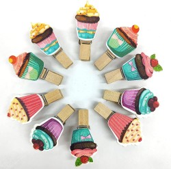 WOODEN CLIPS-COLORFUL – Pooja Ki Potli