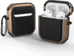 Buy EXCLESIOR Apple Airpod 2, Apple Airpod 1 Brown Schockproof,  Anti-Scratch, Wireless Charging Airpod Case Cover Online at Best Prices in  India - JioMart.