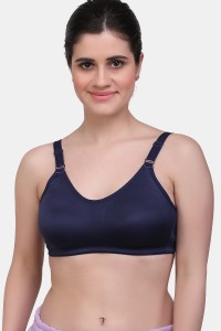 BITZ by Bitz Minimiser Bra with Full coverage, Hi-Cut style, Fully  adjustable, Extra support from power mesh back and side bones Women  Minimizer Non Padded Bra - Buy BITZ by Bitz Minimiser