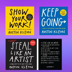 Austin Kleon Trilogy: Steal Like An Artist, Show Your Work