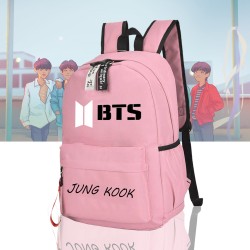 Buy CLUCI BTS (V) TAEHYUNG PRINTED SCHOOL BAG FOR GIRLS (BLACK