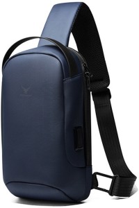 Supreme New Fashion Stylish Leather Bag 1.5 L Backpack Blue - Price in  India