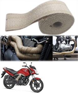 Autofy Metal Silencer Guard Silencer Cover for Honda Unicorn