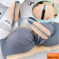 Bra Strap Cushions Holder,Silicone Non-Slip Pliable Shoulder Protectors  Pads Bra Cushions Pads 4 Pairs 