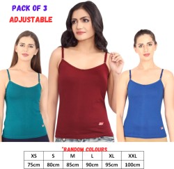 Prithvi Branded Sports Bra for Women's & Girls (3Pcs Pack, Random