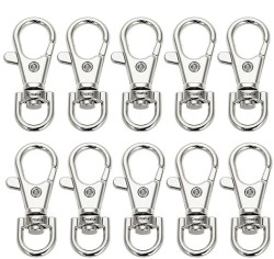 Virom Metal Lobster Swivel claw Clasps Lanyard Snap Hook Keychain(Pack of 5) Hook Small Key Chain Price in India - Buy Virom Metal Lobster Swivel claw  Clasps Lanyard Snap Hook Keychain(Pack of 5)Hook