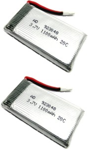 SHIVANTECH 3.7V 2000mAh Lithium Ion 18650 ( Pack Of 2 ) Battery