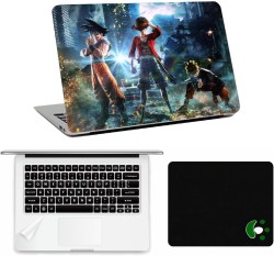 SANCTrix One Piece Laptop Skin Stickers (15.6 inches) For  Dell/Lenovo/Acer/HP with Three Mobile Sticker