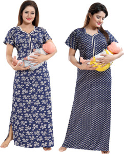 Shopping World Women Nighty Set Buy Shopping World Women Nighty