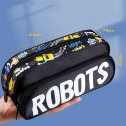 AMB 3D Pencil case for Kids,Large Capacity Pencil Pouch for  Boys & Girls Space Astronaut Art EVA Pencil Box 