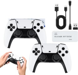 20000+ Wireless 4K HDMI TV Game Stick Console Built-in Games +2 Wireless  Gamepad