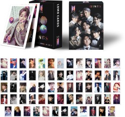 BTS Lomo Cards, BTS Photocards, BTS Army, Pack of 16, A6 Size, 4.1x  5.6 Inch