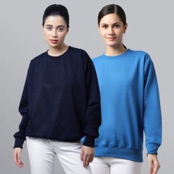 FIONAA TRENDZ Full Sleeve Solid Women Sweatshirt - Buy FIONAA