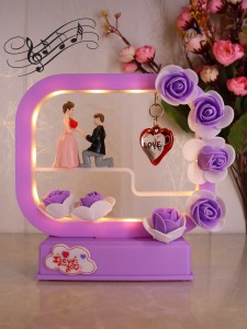 Elegant Lifestyle Musical Love Light Couple Gift for Anniversary