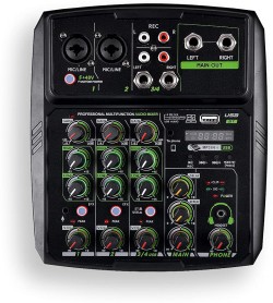 Nx audio dj clearance mixer 5 channel