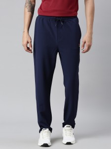 FILA Printed Men Blue Track Pants - Buy FILA Printed Men Blue Track Pants  Online at Best Prices in India