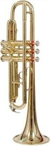 Sai Musical India Pocket Trumpet, Bb, Nickel -  Canada