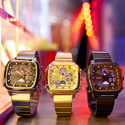 FOSSIL Retro Anadigital Retro Anadigital Analog-Digital