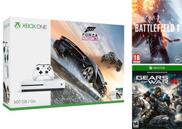MICROSOFT Xbox One S 500 GB with Forza Horizon 3 Price in