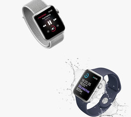 Apple watch series 3 38mm space gray GPS Model number A1858