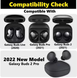 New Galaxy Buds Pro 2021 Temperia Back Cover For Samsung Galaxy
