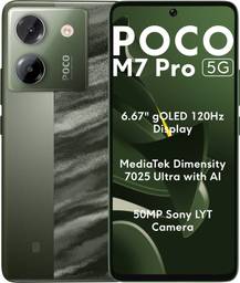 POCO M7 Pro 5G (Olive Twilight, 128 GB) (6 GB RAM)
