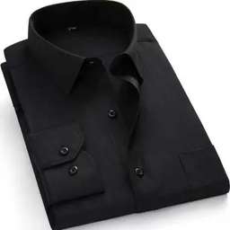 Mens 3xl online black dress shirt