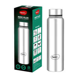 Pigeon Inox Plus 900 ml Stainless Steel Bottle Pack of 1, Silver